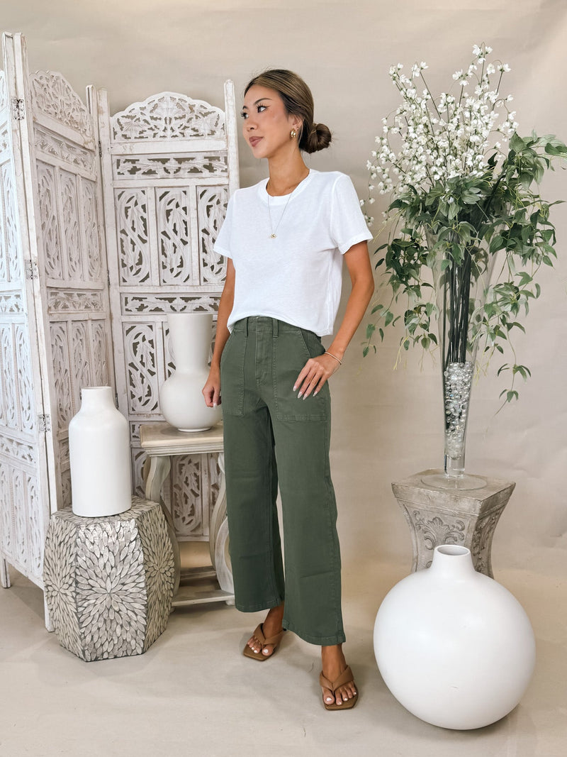 Pistola Sophia Wide Leg Utility Ankle