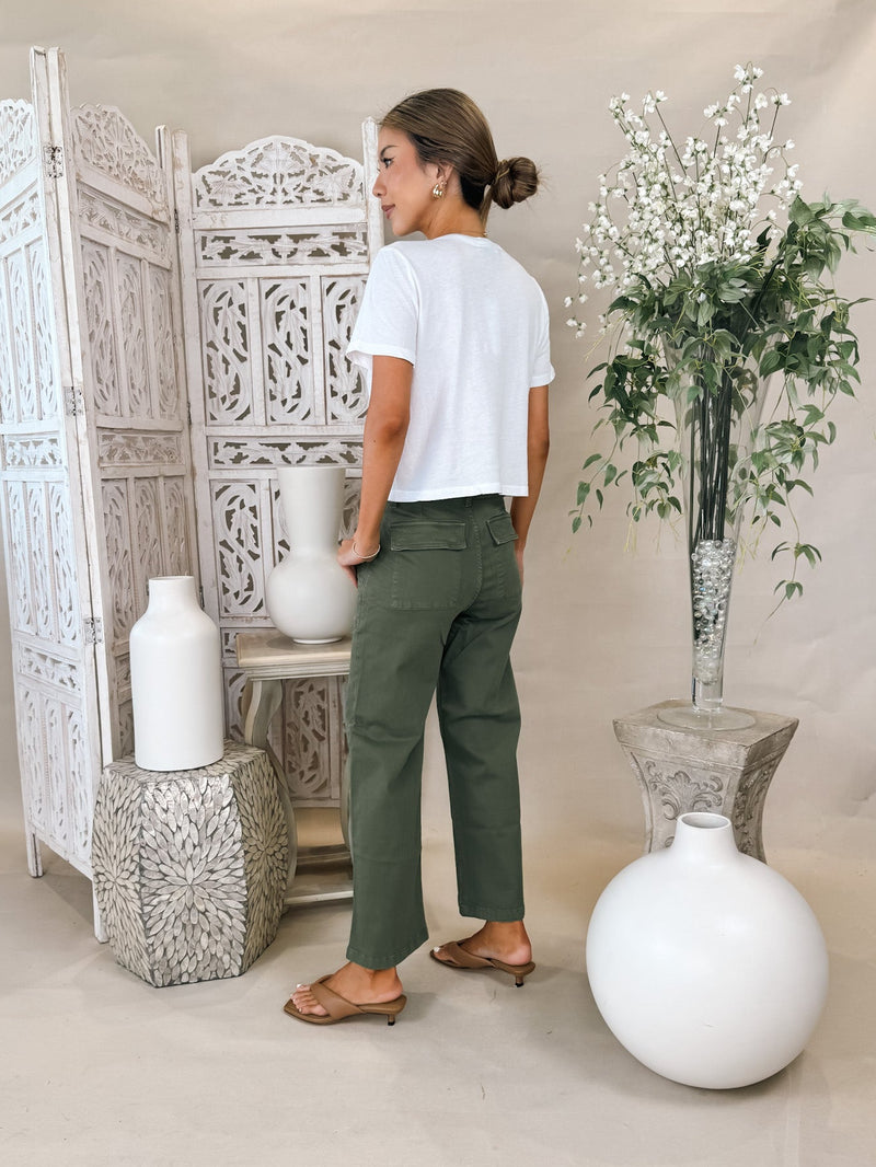 Pistola Sophia Wide Leg Utility Ankle