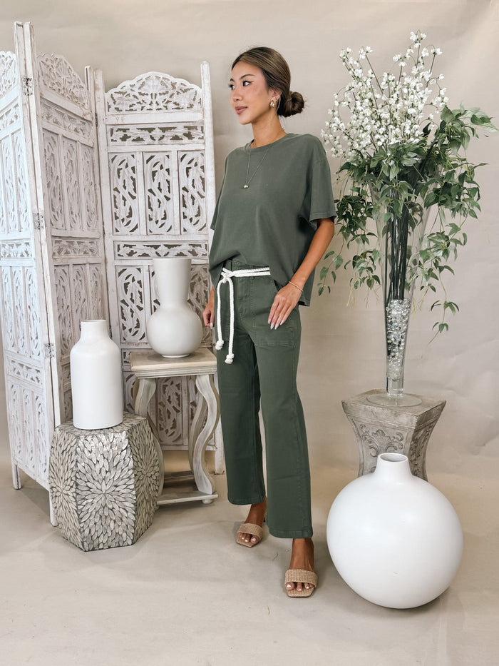Pistola Sophia Wide Leg Utility Ankle