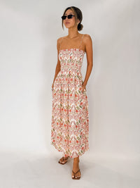Z Supply Cornelia Ami Floral Midi Dress