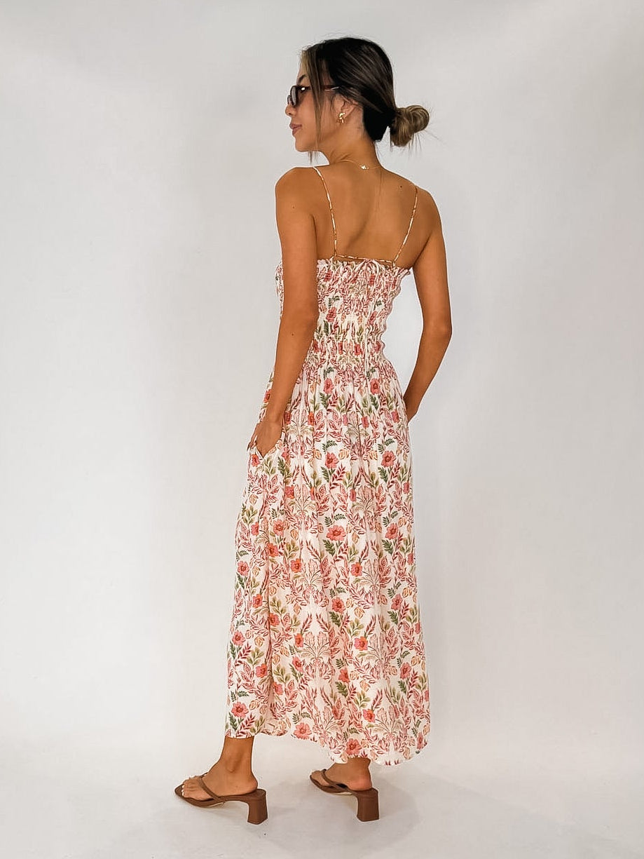 Z Supply Cornelia Ami Floral Midi Dress