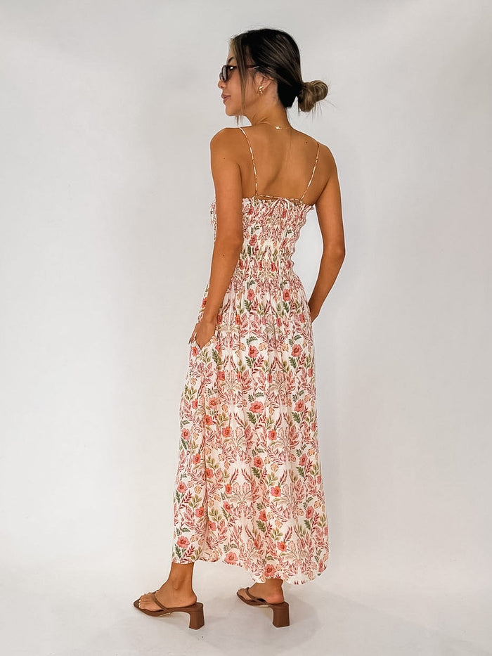 Z Supply Cornelia Ami Floral Midi Dress