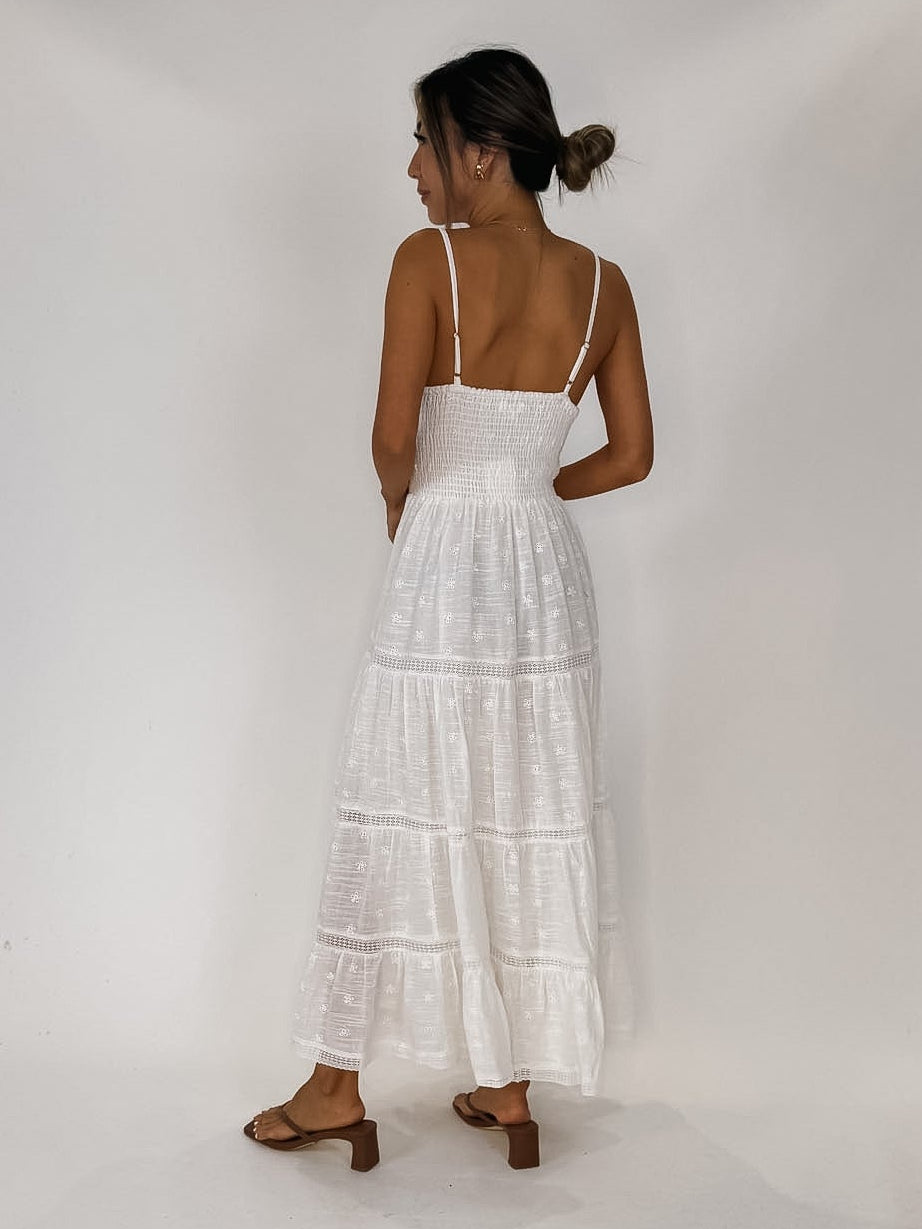 Z Supply Behati Eyelet Midi Dress