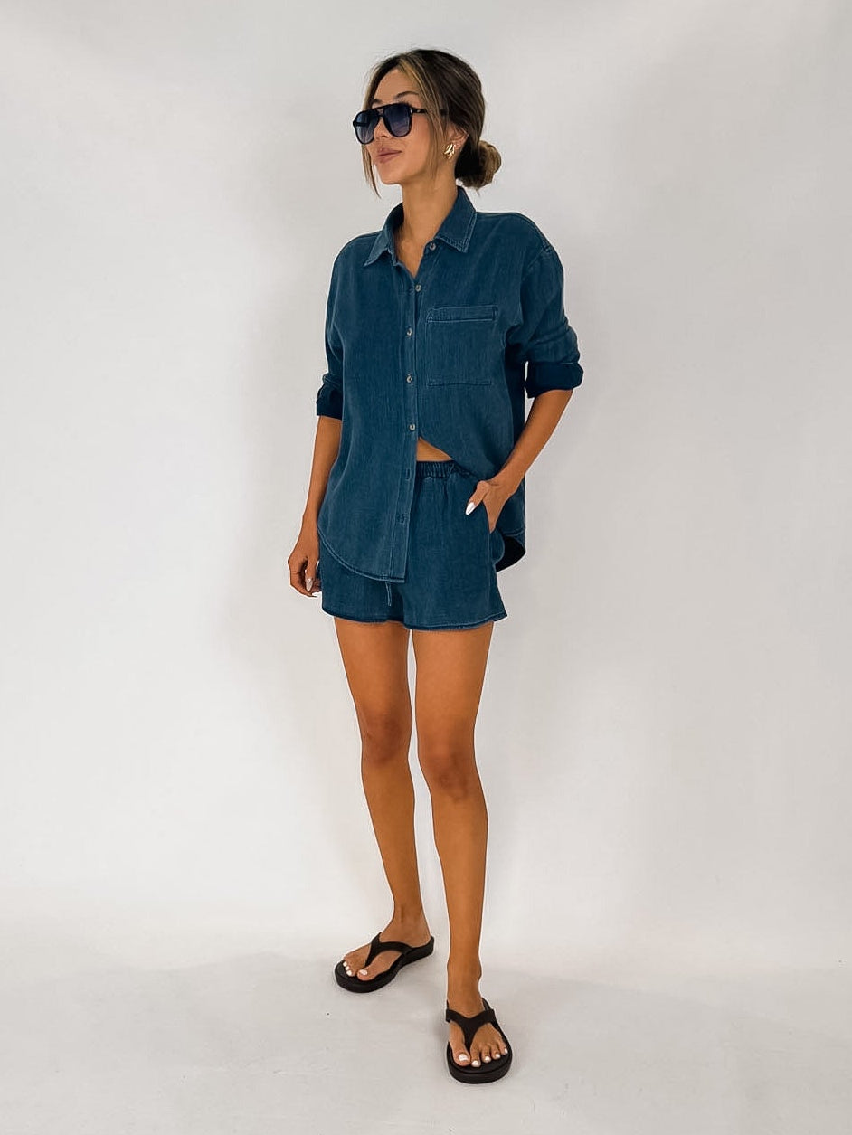 Z Supply The Perfect Twill Button Up