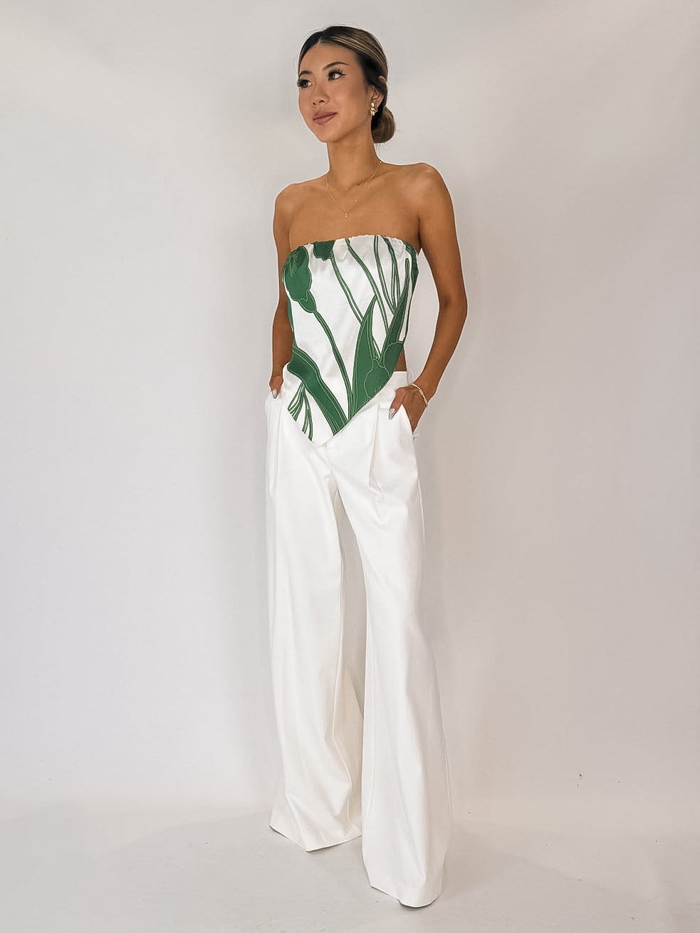 L'Agence Allanah Mid Rise Trouser