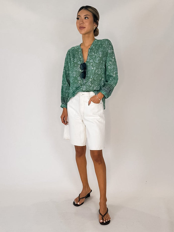 Michael Stars Katarina 3/4 Sleeve Popover