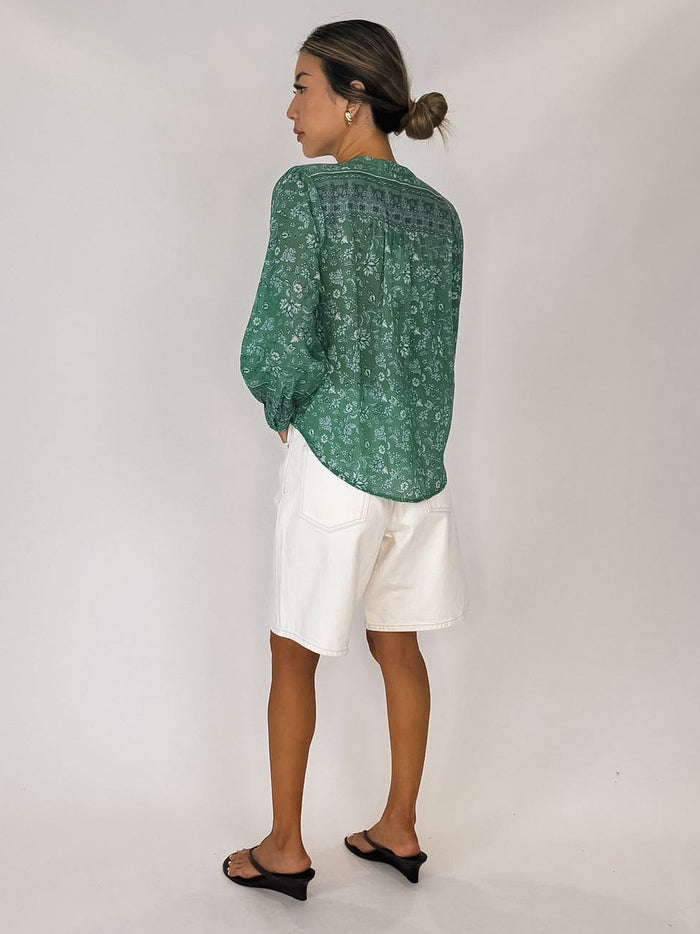 Michael Stars Katarina 3/4 Sleeve Popover