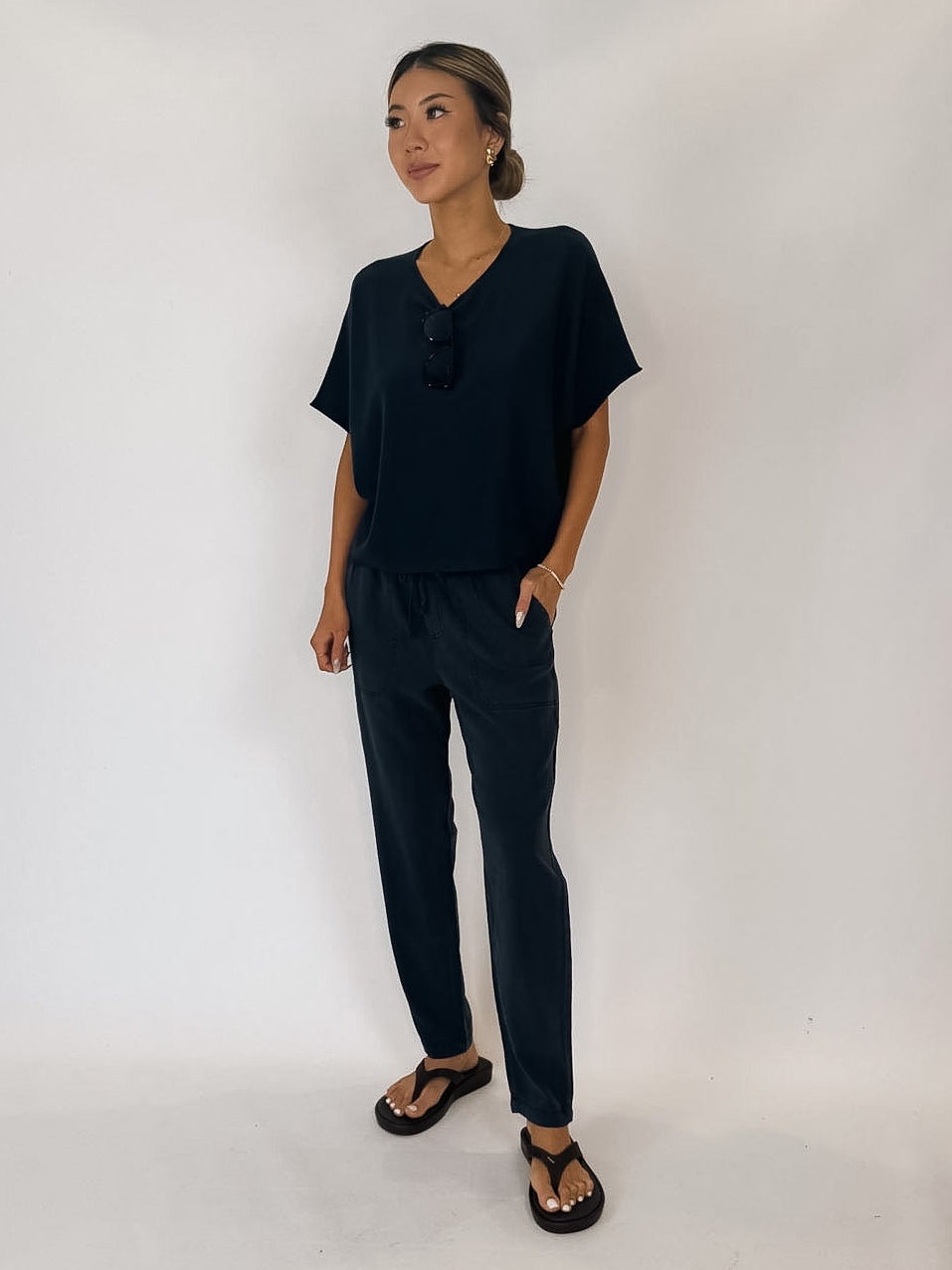 Splendid Angie Straight Leg Pant