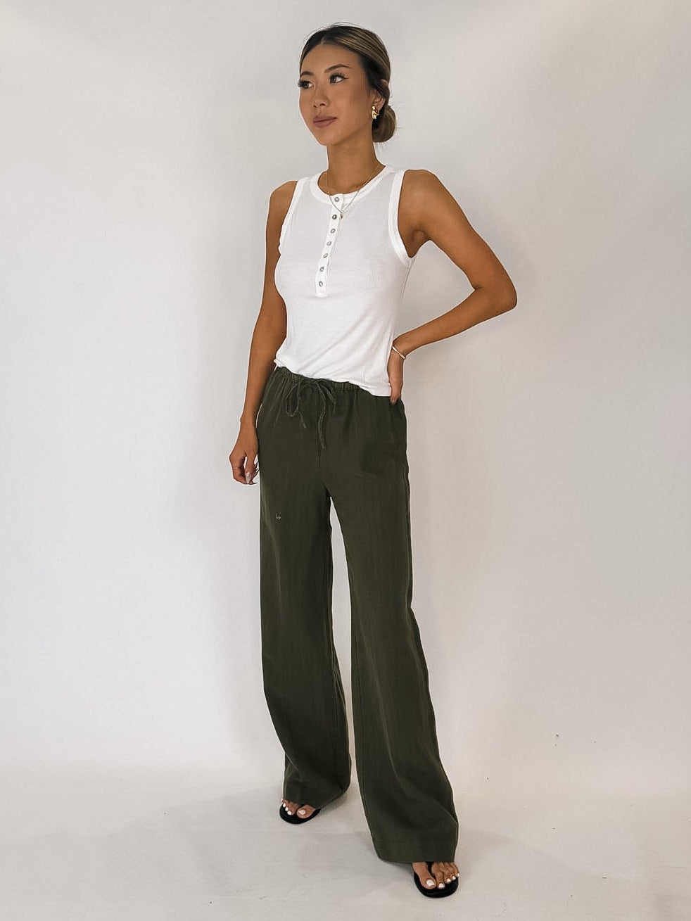 Bella Dahl S/L Placket Top