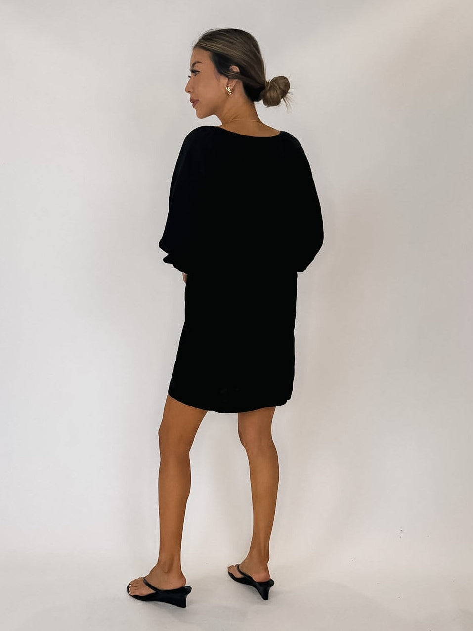 Bella Dahl Pullover Puff Sleeve Dress