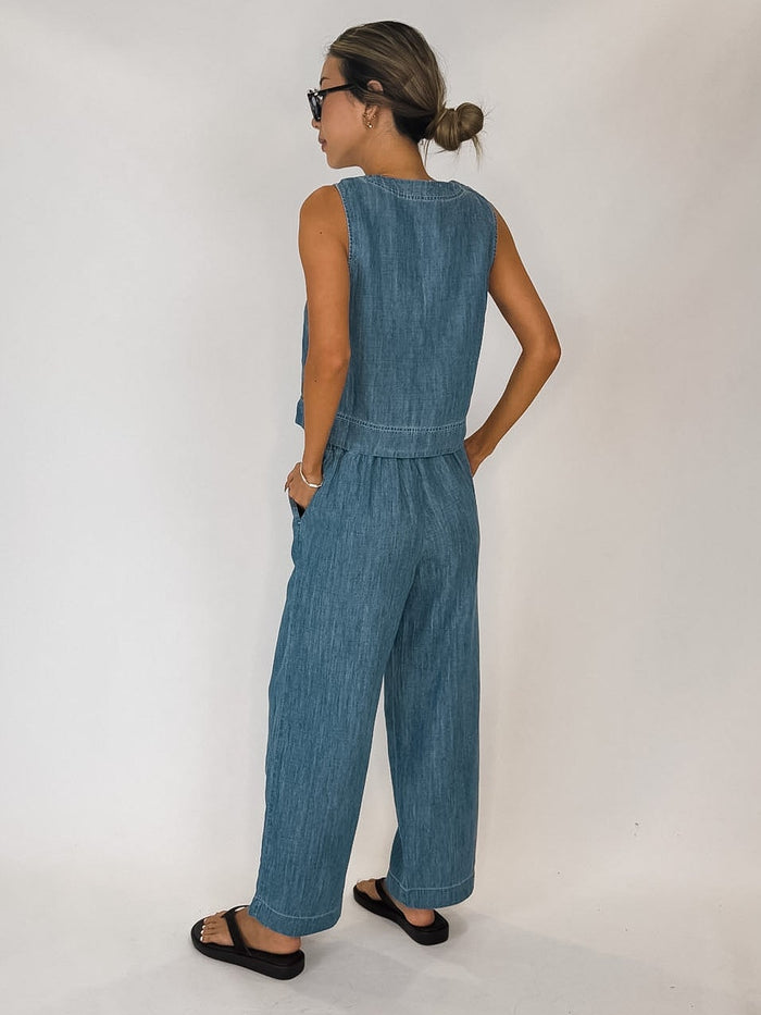 Bella Dahl S/L Placket Pullover