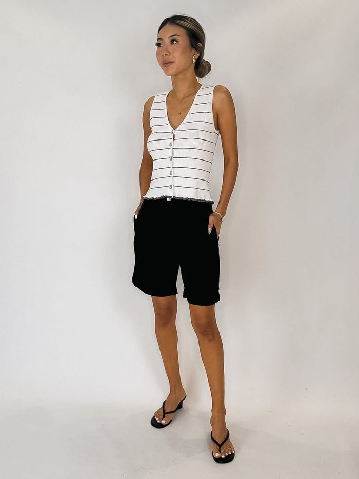 Bella Dahl Pleated Bermuda