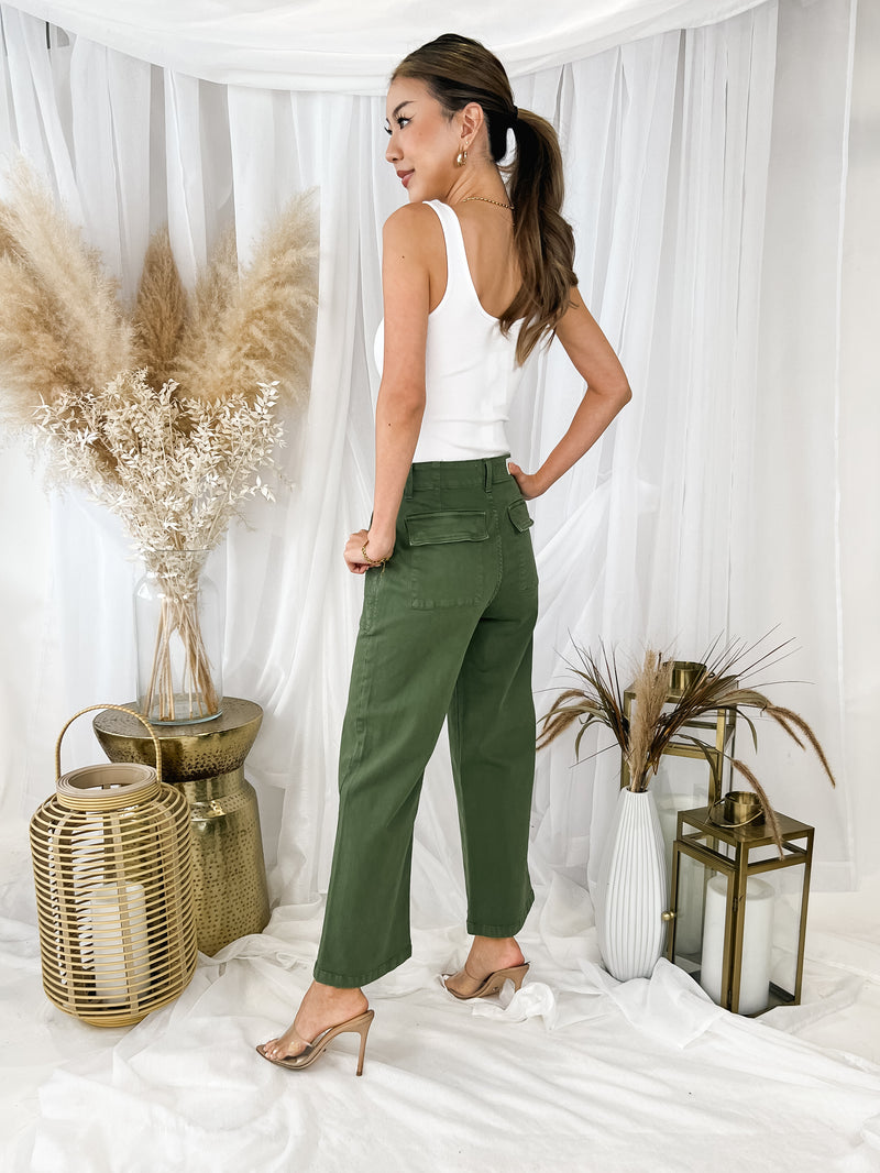 Pistola Sophia Wide Leg Utility Ankle