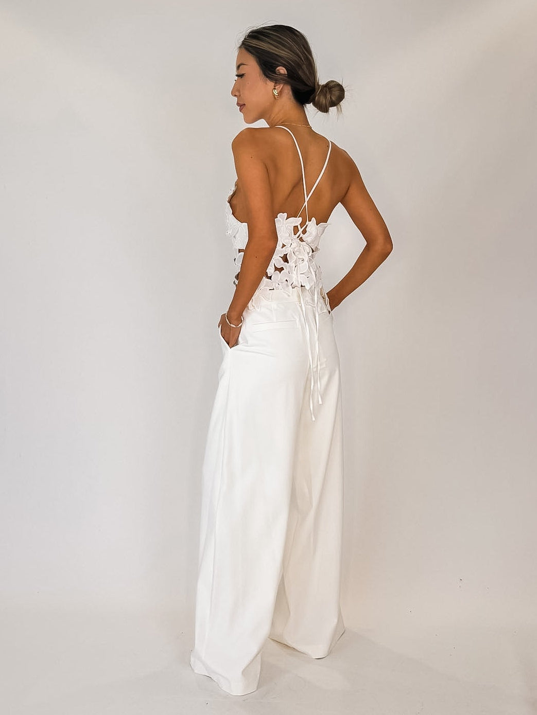 L'Agence Allanah Mid Rise Trouser