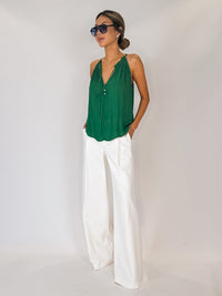 Bella Dahl Ruffle Neck Halter