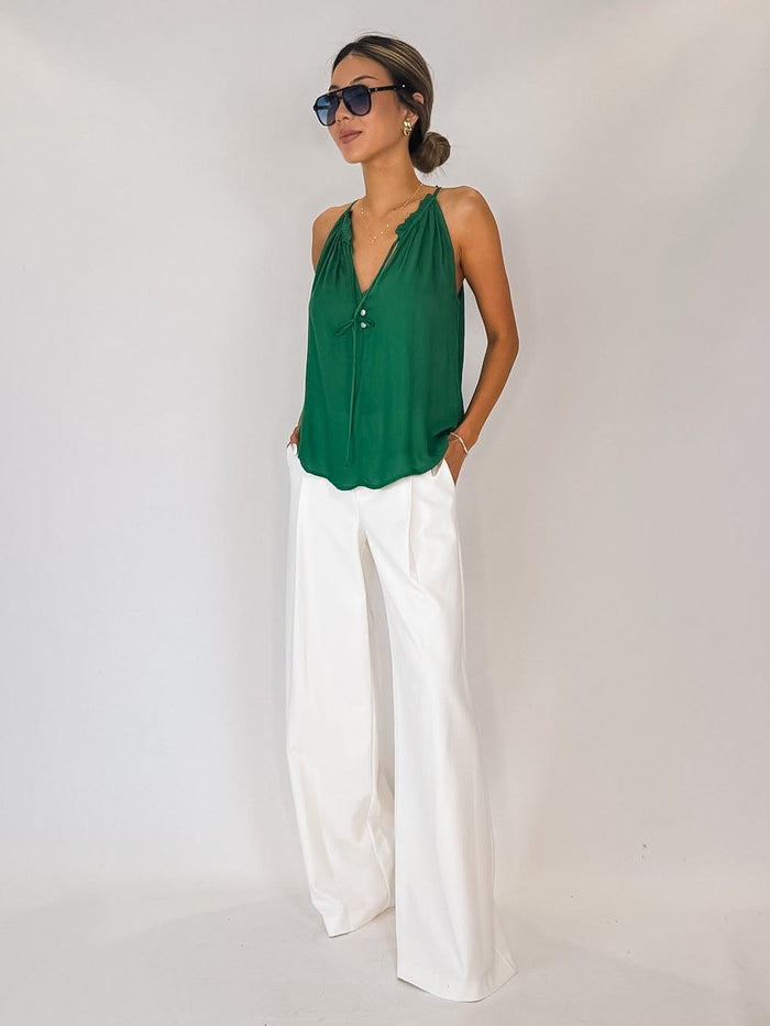 Bella Dahl Ruffle Neck Halter