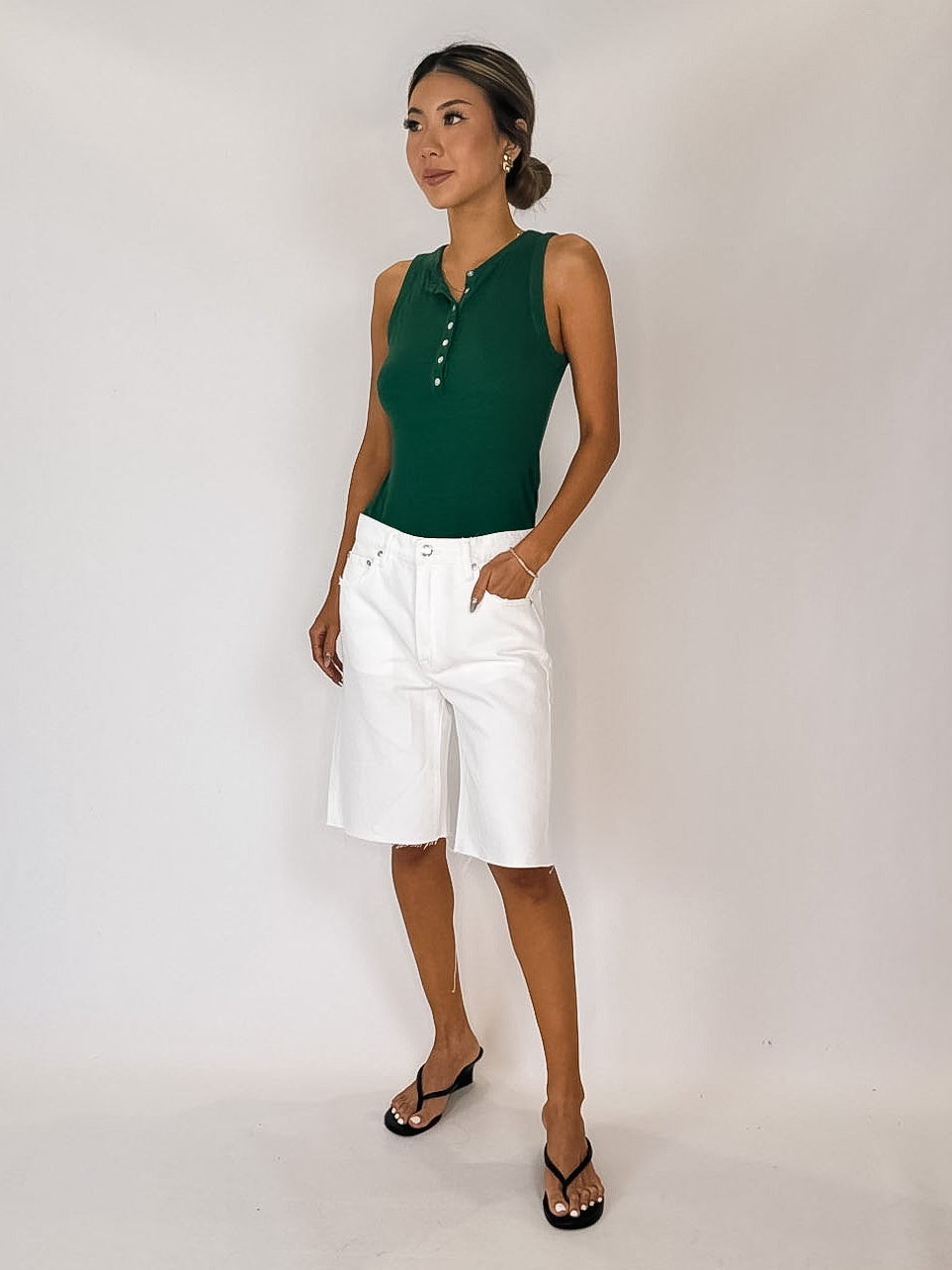 Bella Dahl S/L Placket Top