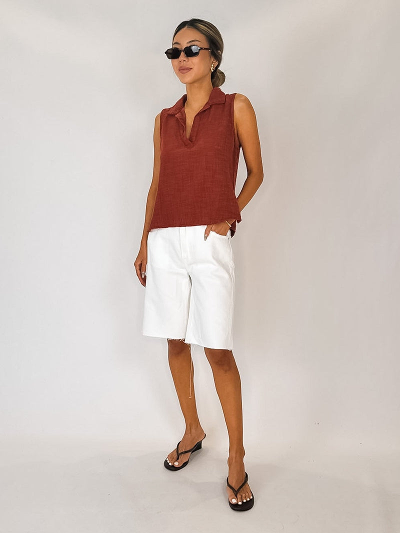 Bella Dahl Sleeveless Pullover