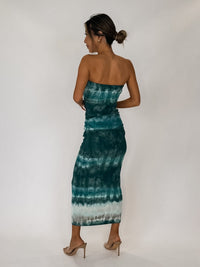 YFB Carla Strapless Midi Dress