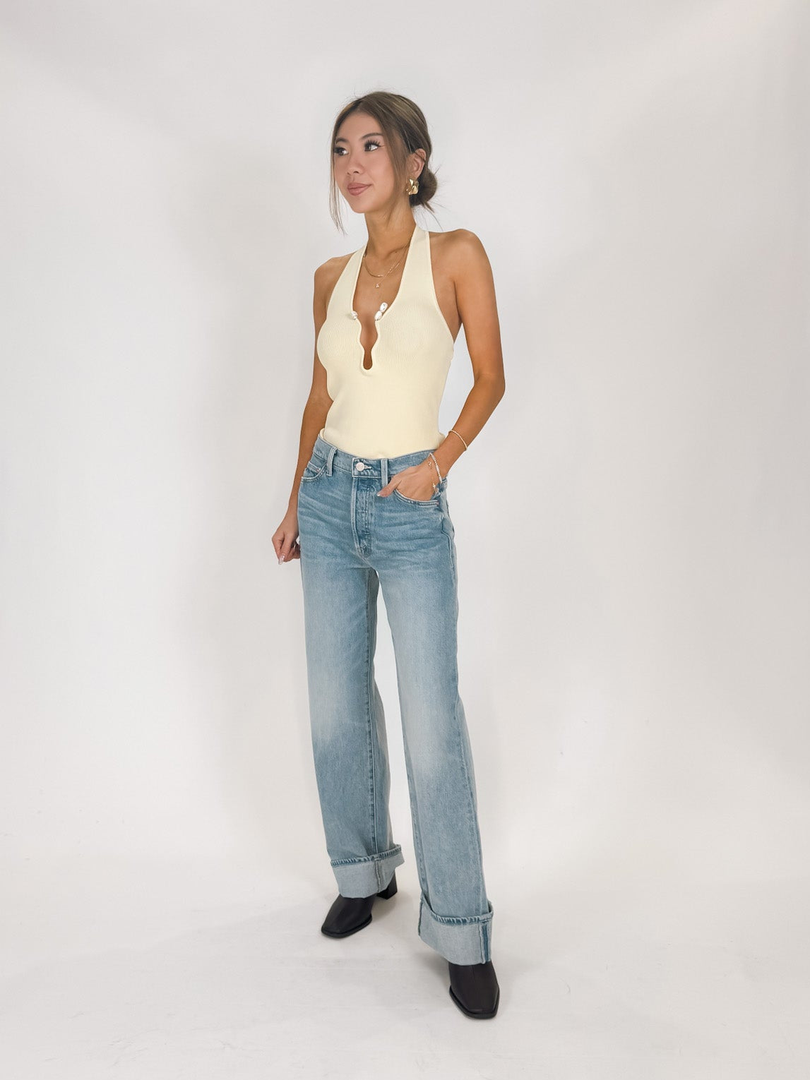 Mon Renn Nile Knit Top