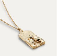 Jenny Bird Zodiac Pendant Necklace Gemini