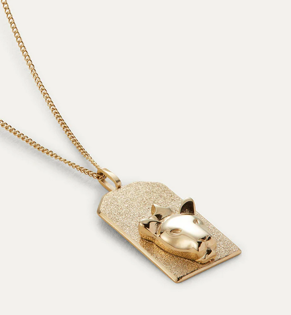 Jenny Bird Zodiac Pendant Necklace Leo