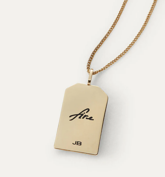 Jenny Bird Zodiac Pendant Necklace Leo