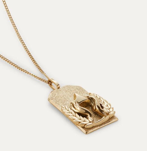 Jenny Bird Zodiac Pendant Necklace Virgo