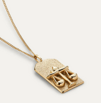 Jenny Bird Zodiac Pendant Necklace Libra