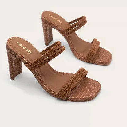 KAANAS Adana Textured Double Band Sandal