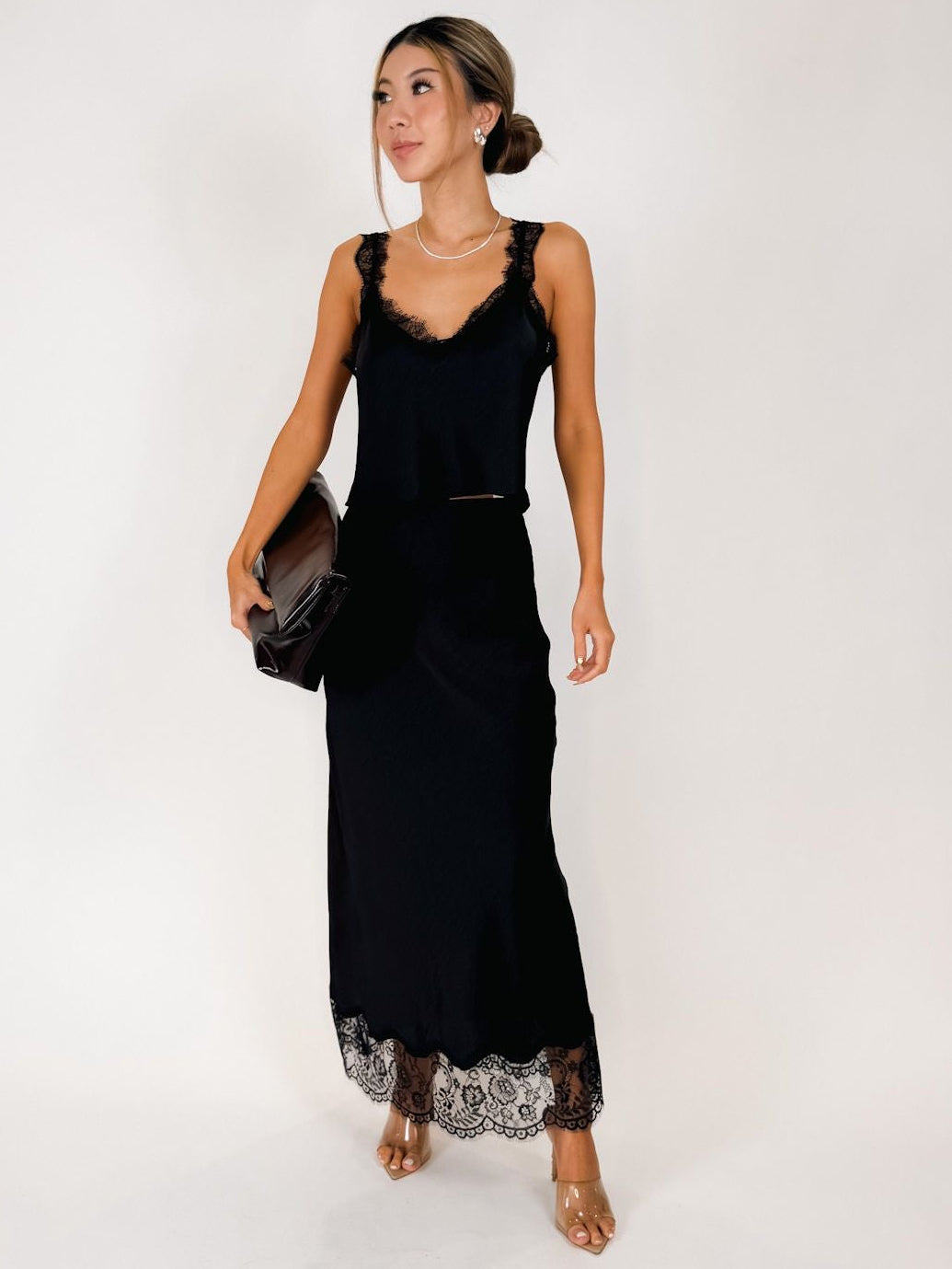 Z Supply Uma Lace Satin Cami