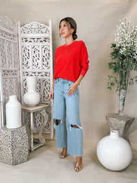 Paige Sasha Ankle Raw Hem Jean