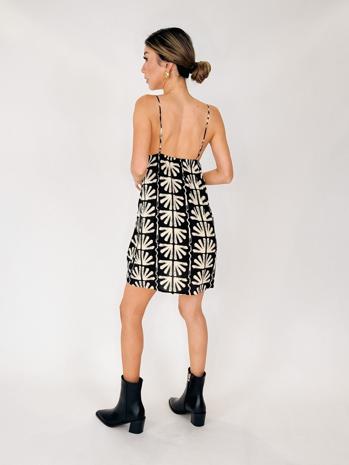 Aila Blue Mini Makaha Dress