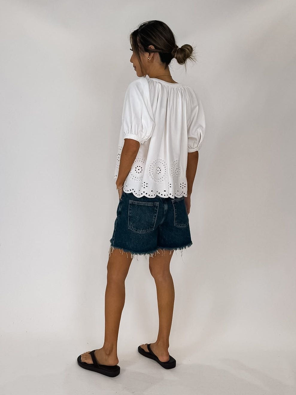 Frame The Eyelet Resort Shirt