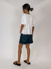 Frame The Eyelet Resort Shirt