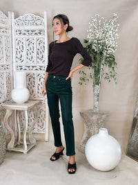 Pistola Monroe Crop High Rise Slim Cigarette