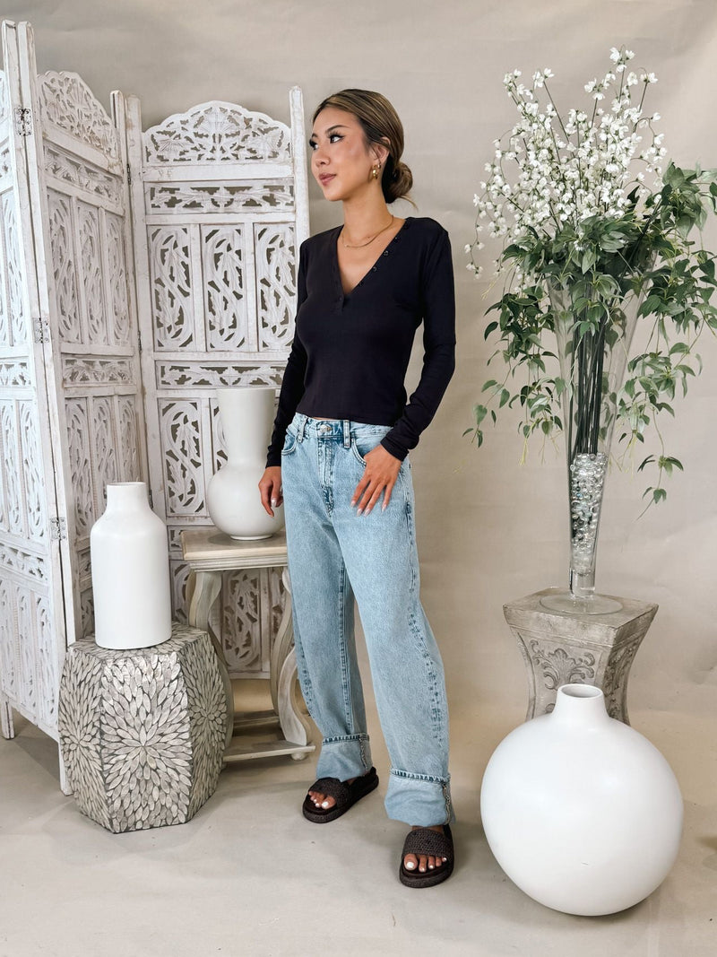 Frame The Slouchy Straight Wide Cuff