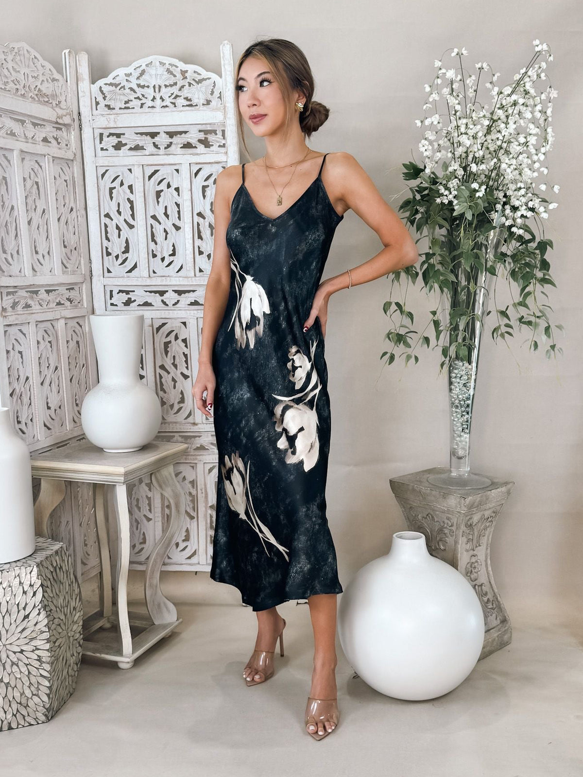 Go Silk Go Slip Dress