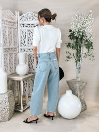 Frame The Bubble Crop Jean