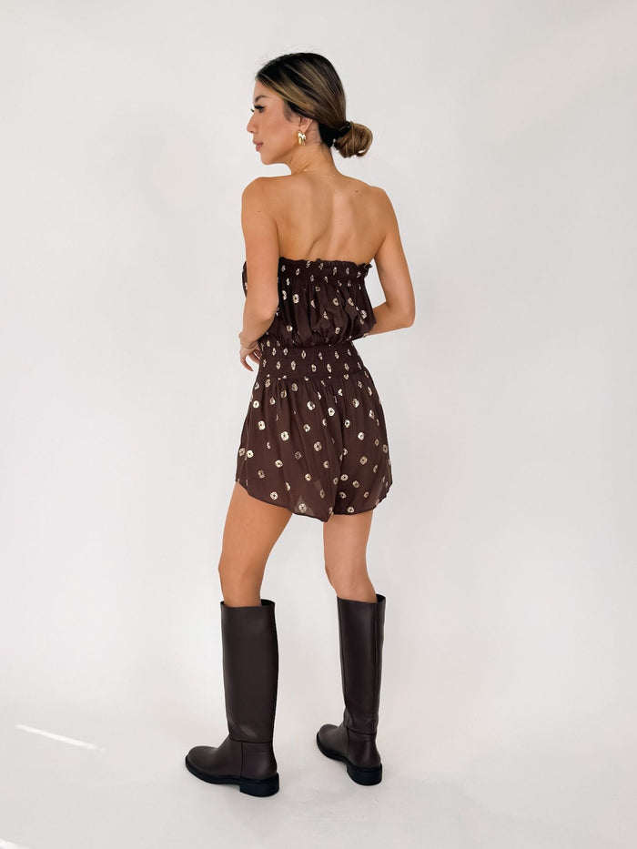 Elan Strapless Romper