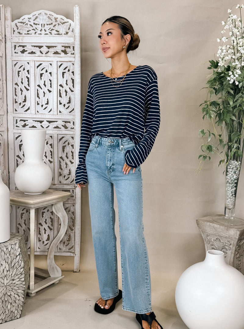 Vir Vita Camille Striped Top