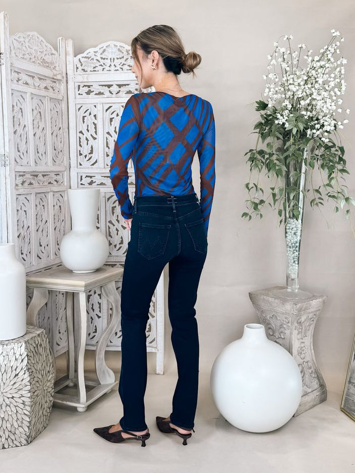 Mother The Mid Rise Dazzler Ankle Jean