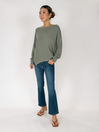 W. Cashmere Annette Crewneck Oversized Pullover