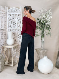 Pistola Jadyn Low Slung Palazzo Jean