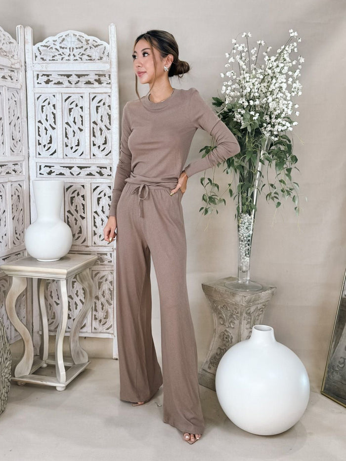 Enza Costa Cashmere Easy Cuffed Crew