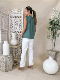 Frame The Modern Pocket Wide Jean