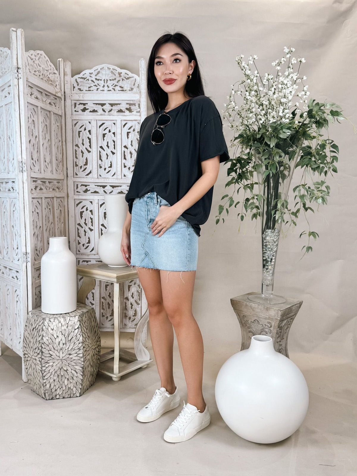 Pistola Kat High Rise Vintage Skirt