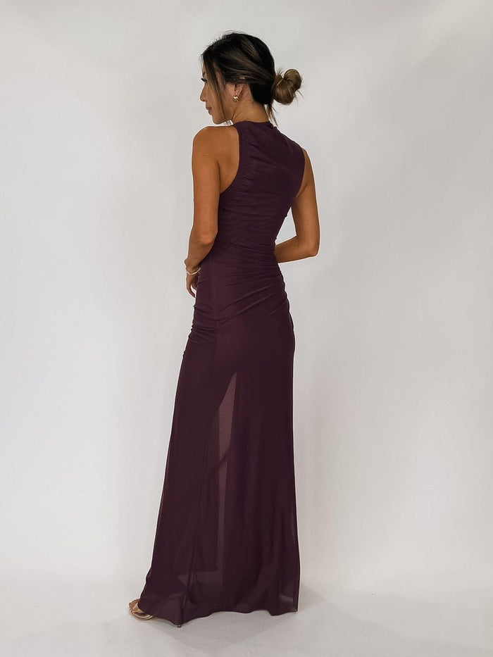 Bec + Bridge Marabou Maxi Dress