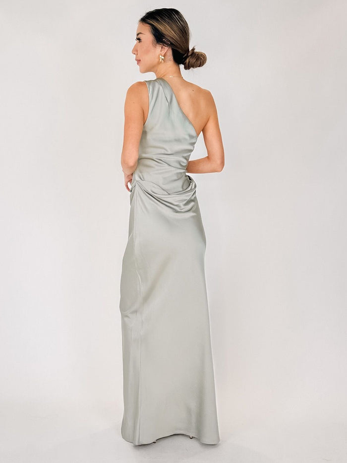 Significant Other Angela One Shoulder Maxi Dress – Mikinola
