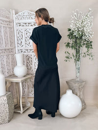 Z Supply Izabel Luxe Satin Skirt